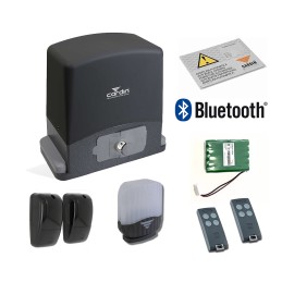 CARDIN KT-SLX624SE KIT COMPLETO CON BATTERIA TAMPONE PER CANCELLI SCORREVOLI 600KG 24V