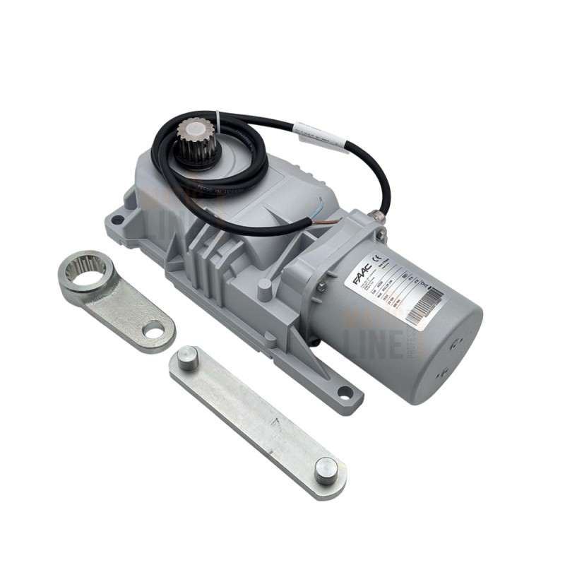 FAAC 770 E GENIUS ROLLER OPERATORE INTERRATO CANCELLO BATTENTE 24V MAX 500KG 3.5 MT PER ANTA 6170080