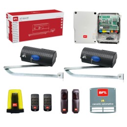 BFT KIT IGEA BT 24V AUTOMAZIONE CANCELLO BATTENTE BRACCI ARTICOLATI PER ANTE MAX 250 KG 2,5 MT PER ANTA 2618144
