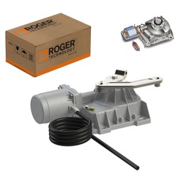 ROGER MOTORE INTERRATO BRUSHLESS R21/351 230V CANCELLO A BATTENTE FINO A 3,5 MT CAVO CORTO DA 2 MT