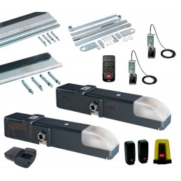 BFT KIT PHEBE BT A U 24V CON DOPPIO MOTORE COMPLETO PER PORTA BASCULANTE GARAGE ML055