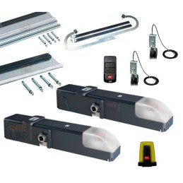 BFT KIT PHEBE BT A U 24V CON DOPPIO MOTORE COMPLETO PER PORTA BASCULANTE GARAGE ML064
