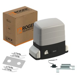 ROGER R30/804 230V MOTORE CANCELLO SCORREVOLE FINO A 800KG ENCODER OTTICO E FINECORSA MAGNETICO