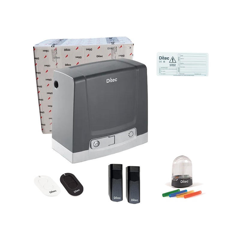 DITEC DITNEOS500GL KIT CON OPERATORE NEOS 500G PER CANCELLO SCORREVOLO FINO A 500 KG