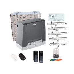 KIT DITEC DITNEOS800GL 24 V AVEC MOTEUR NEOS 800G POUR PORTAILS COULISSANTS JUSQU'À 800 KG