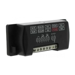 NICE FLOX2 RICEVENTE ESTERNA BICANALE FLOX2 433,92 MHz CODICE FISSO MEMORIA 63 TX