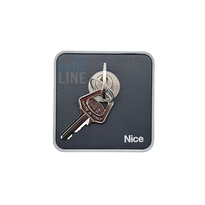 NICE EKS EKS1001 SELETTORE A CHIAVE DA ESTERNO CON CILINDRO STANDARD