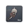 NICE EKS EKS1001 SELETTORE A CHIAVE DA ESTERNO CON CILINDRO STANDARD
