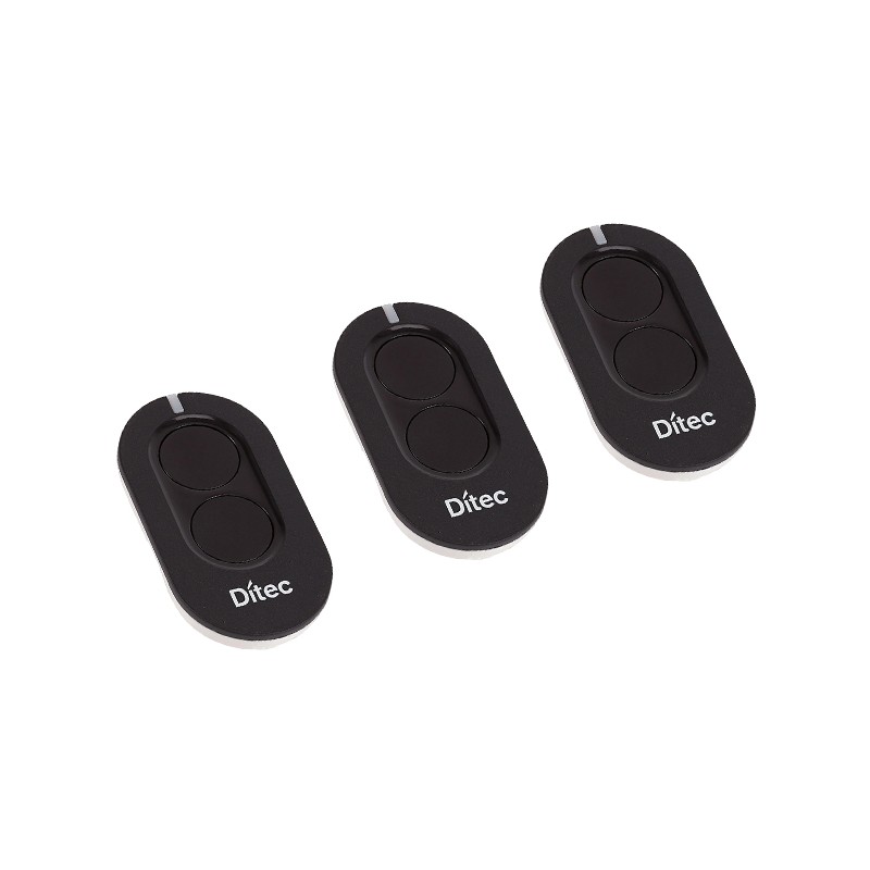 TÉLÉCOMMANDE DITEC ZEN2 433 MHz QUANTITÉ 3 PIÈCES