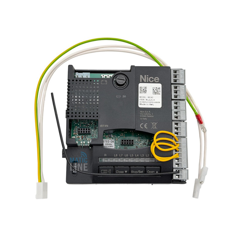 NICE CONTROL PANEL MC424R10 MC424L MCA2 REPLACEMENT FOR WINGO 24V SPMCA2R10 NICE CONTROL PANEL MC424R10 MC424L MCA2 REPLACEMENT FOR WINGO 24V SPMCA2R10