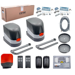 CARDIN BLGRIFFE24 KIT PER AUTOMAZIONE ANTE BATTENTI BRACCIO ARTICOLATO FINO A 2,5MT/ANTA E 200KG/ANTA KT-BLGRIFFE24
