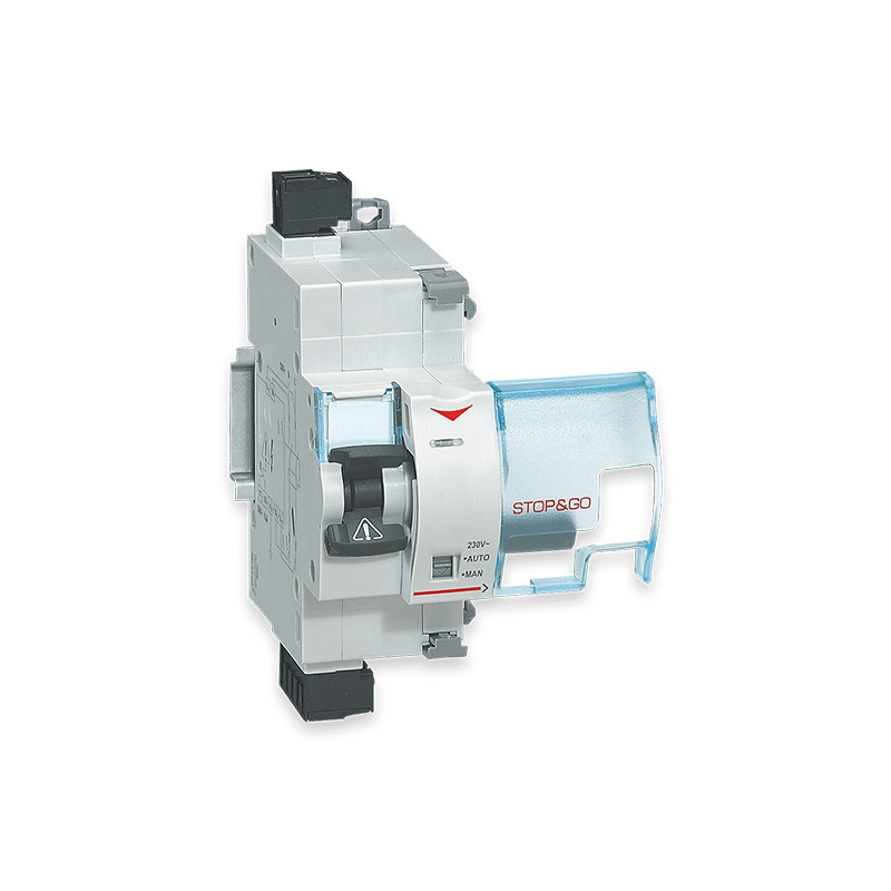 BTICINO F80SG INTERRUPTOR DE SEGURIDAD STOP GO CON REARMADO AUTOMÁTICO